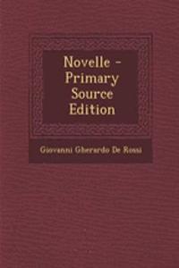 Novelle - Primary Source Edition