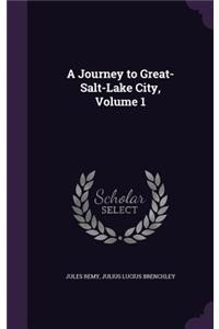 A Journey to Great-Salt-Lake City, Volume 1