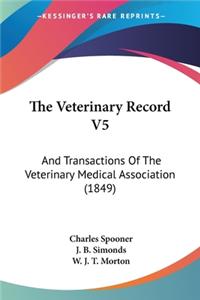 Veterinary Record V5