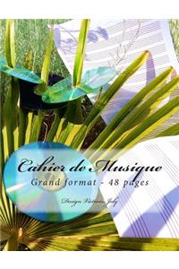 Cahier de Musique Grand format 48 pages