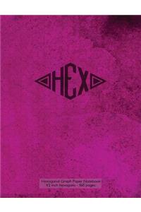 Hexagonal Graph Paper Notebook 1/2 inch hexagons - 160 pages