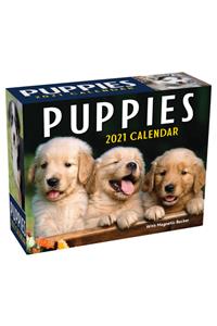 Puppies 2021 Mini Day-To-Day Calendar