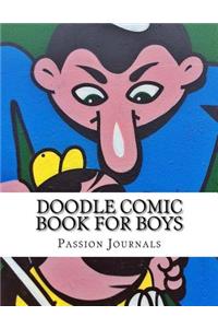 Doodle Comic Book for Boys