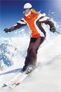 Skiing, Snow Blank Book