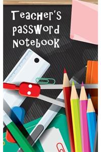 Teacher's Password Notebook