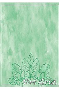 Dot Grid Notebook Flower Frame 3