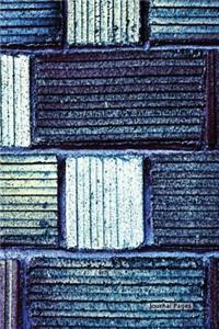 Journal Pages - Navy Brick (Decorative Notebook)