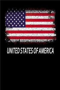 United States Of America Flag Notebook