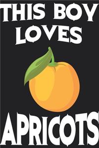 This Boy Loves Apricots Notebook