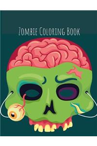 Zombie Coloring Book