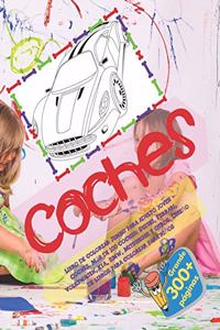 Libro de colorear Jumbo para adulto joven - Coches. Más de 100 coches