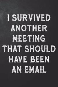 I Survived Another Meeting That Should Have Been An Email