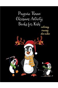 Penguin Theme Chrismas Activity Books for Kids