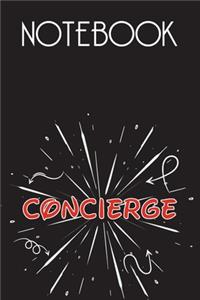 CONCIERGE Notebook, Simple Design