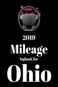 2019 Mileage log book for Ohio