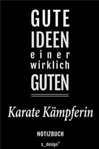 Notizbuch für Karate Kämpfer / Karate Kämpferin