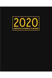 2020 Weekly & Monthly Planner