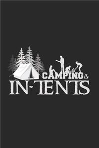 Camping in tents