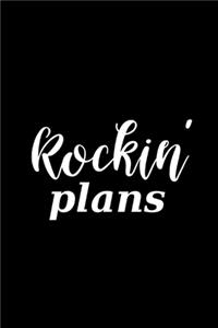 2020 Weekly Planner Funny Saying Rockin Plans 134 Pages