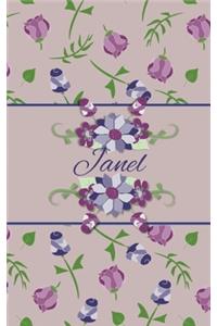 Janel: Small Personalized Journal for Women and Girls