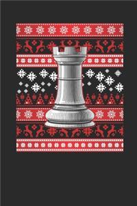 Christmas Sweater - Rook: Dotted Bullet Grid Notebook / Journal (6 X 9 -120 Pages) - Ugly Christmas Gift Idea