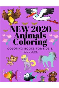 Animals Coloring Coloring Books for Kids & Toddlers