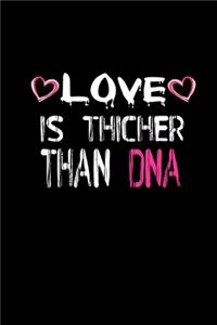 Love is Thicker than DNA: 110 Game Sheets - Four in a Row Fun Blank Games - Soft Cover Book for Kids for Traveling & Summer Vacations - Mini Game - Clever Kids - 110 Lined pa