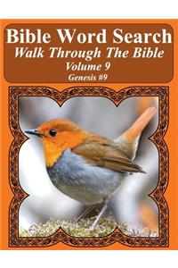 Bible Word Search Walk Through The Bible Volume 9: Genesis #9 Extra Large Print