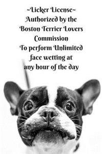 Boston Terrier Journal