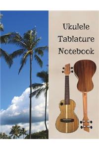Ukulele Tablature Notebook