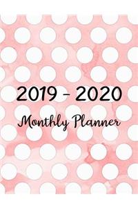2019-2020 Monthly Planner