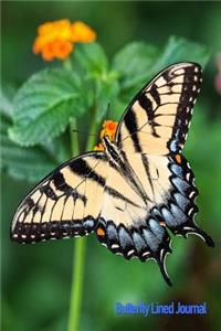 Butterfly Lined Journal