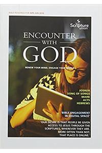 ENCOUNTER WITH GOD APRIL-JUNE 2016