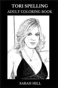 Tori Spelling Adult Coloring Book