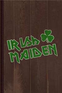 Irish Maiden Vintage Journal Notebook