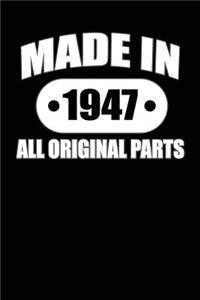 Made in 1947 All Original Parts