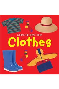 Learn-a-word Book: Clothes
