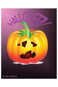 Halloween Blank Journal