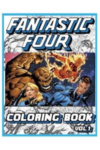 1: Fantastic Four Coloring Book