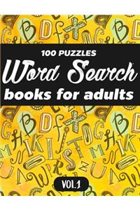 Word Search Books For Adults