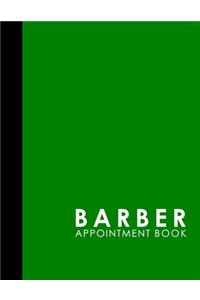 Barber Appointment Book