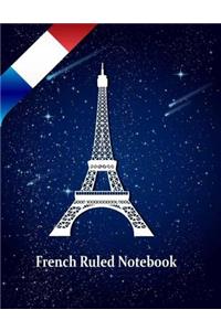 French Ruled Notebook
