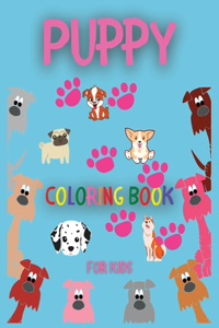 PUPPY Coloring Book for Kids