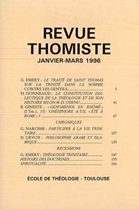 Revue Thomiste - 1/1996