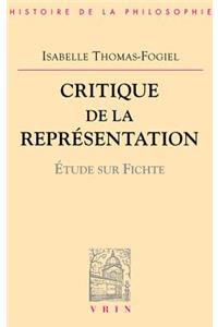 Critique de la Representation