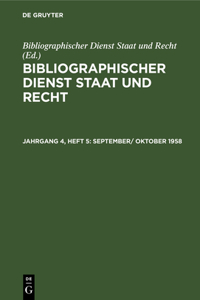 September/ Oktober 1958