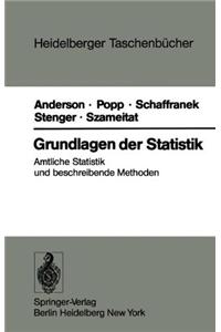 Grundlagen Der Statistik: Amtliche Statistik Und Beschreibende Methoden