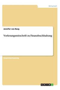 Vorlesungsmitschrift zu Finanzbuchhaltung