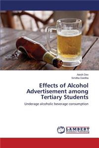 Effects of Alcohol Advertisement among Tertiary Students