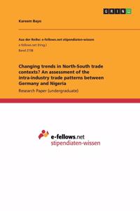 Changing trends in North-South trade contexts? An assessment of the intra-industry trade patterns between Germany and Nigeria
